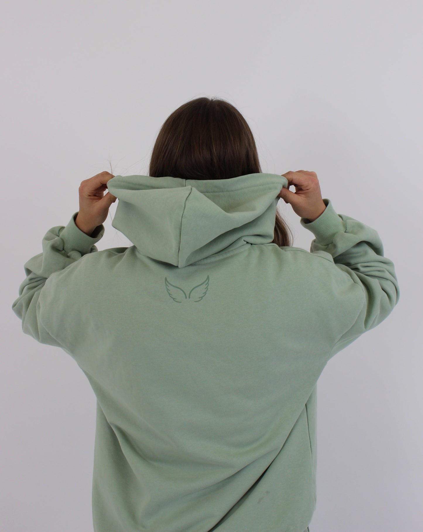 HOODIE IN MATCHA